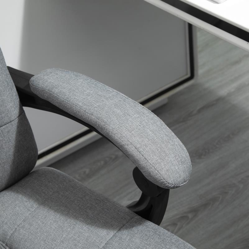 Bureaustoel – Ergonomische Stoel – Office Chair – Draaistoel – Bureaustoelen – Verstelbare Rugleuning – Aluminium Frame – Max. 120 kg Belastbaar – Polyester Kussen