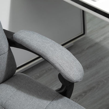 Bureaustoel – Ergonomische Stoel – Office Chair – Draaistoel – Bureaustoelen – Verstelbare Rugleuning – Aluminium Frame – Max. 120 kg Belastbaar – Polyester Kussen