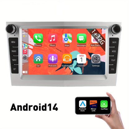 Autostereo – Autoradio – Car Audio – Inbouwradio – Multimedia speler – 7 Inch HD IPS Touchscreen – Android 14 Besturingssysteem – 32GB Opslag – CarPlay & Android Auto – GPS Navigatie – Wifi & Bluetooth