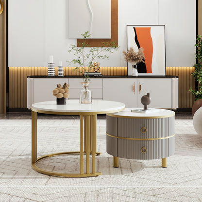 Uitschuifbare Tafel – Bar Tafel – Keukentafel – Koffietafel – Eettafel – 360° Draaibaar – Mat Zwart Metalen Frame