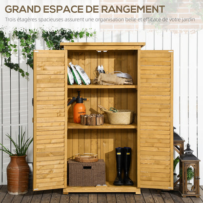 Tuinhuisje – Tuinschuur – Tuinberging – Tuinkast – Tuinopberger – Houten Tuinhuisje op Poten – Schuine Bitumen Dakbedekking – 87x47x160 cm