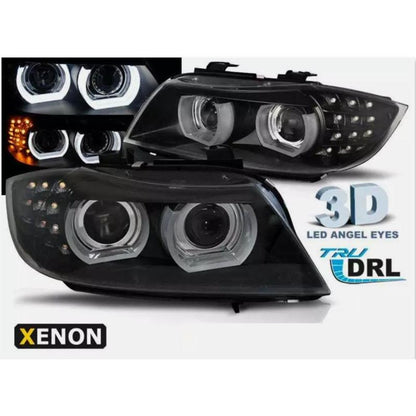 Xenon Lampen – Xenonkoplampen – Autolampen – Reflectorlampen – LED Dagrijverlichting – Elektrische Hoogteverstelling – Geschikt Voor BMW E90 E91 2009-2011