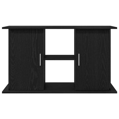 Aquariummeubel – Aquariumstandaard – Aquariumkast – Aquariummeubel Hout – Aquariumbasis – Zwart Eikenhout – Stevige Constructie – 101x41x58 cm