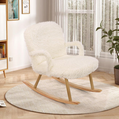 Fauteuil – Relaxstoel – Zithoekstoel – Loungefauteuil – Leunstoel – Gevoerd Met Voetenbank – Massief Houten Frame – Memory Foam Zitting – Belastbaar Tot 150 Kg