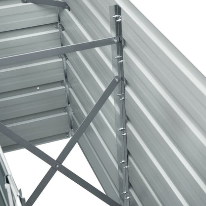Verhoogde Tuinbak – Verhoogd Tuinbed – Plantenbak – Moestuinbak – Bloembak – Gegalvaniseerd Staal – 240x40x77 cm – Roestbestendig Antraciet