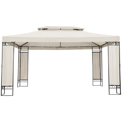 Tuinpaviljoen – Tuinkoepel – Overkapping – Prieel – Pergola – Water- en UV-bestendig – Stevig Stalen Frame 3x4m