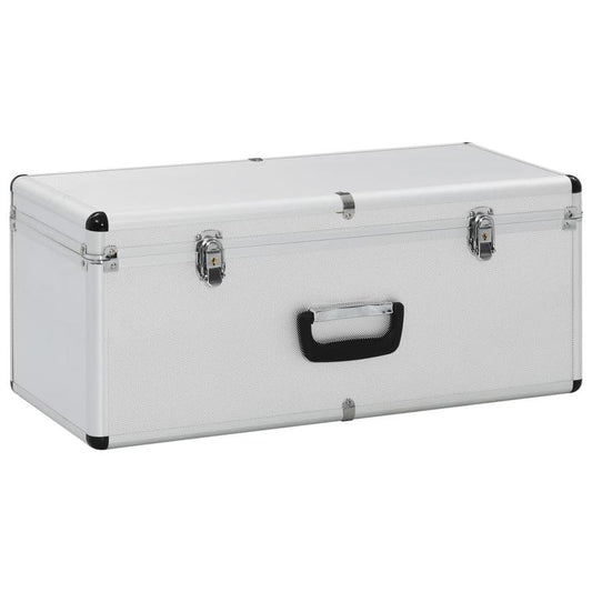 Gereedschapskist – Gereedschapskoffer – Opbergkoffer – Toolbox – Gereedschapskist Set – Aluminium – 3-delige Set – Afsluitbaar Met Slot – Modulair Stapelbaar