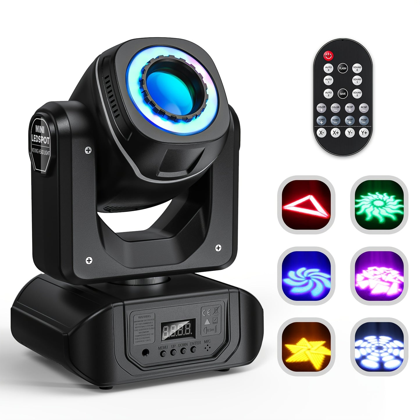 150W LED Beam Moving Head Lamp – DJ Verlichting – Disco Licht – Stage Spot – Party Lamp – 4 Stuks – 540° Rotatie – RGBW 5050 LED’s