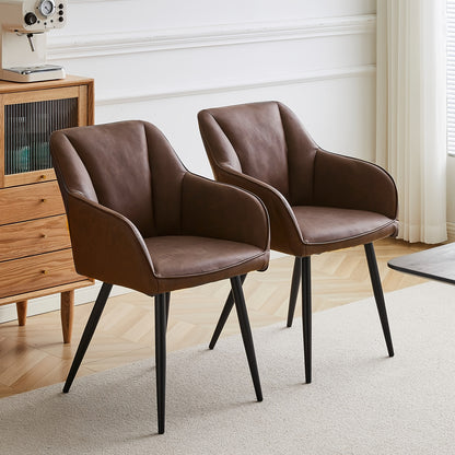 Eetkamerstoelen – Stoelen – Bureaustoelen – Kuipstoelen – Armstoelen – Kunstleer – Memory Foam Zitting – Ergonomisch Met Armleuningen