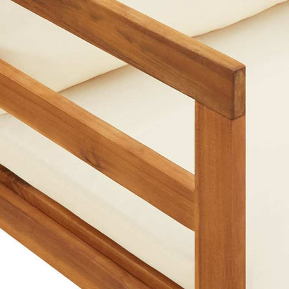 Ligstoel – Ligbed – Tuinstoel – Strandstoel – Ergonomisch Ontwerp – Verstelbare Rugleuning – Acaciahout