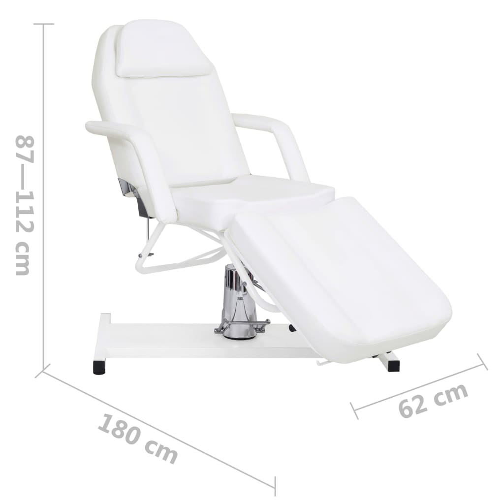 Massagetafel – Behandelbank – Therapietafel – Massagebank – Schoonheidstafel – Verstelbare Hoogte 87-112 cm – Dikke PVC Kussens