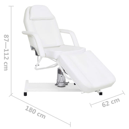 Massagetafel – Behandelbank – Therapietafel – Massagebank – Schoonheidstafel – Verstelbare Hoogte 87-112 cm – Dikke PVC Kussens