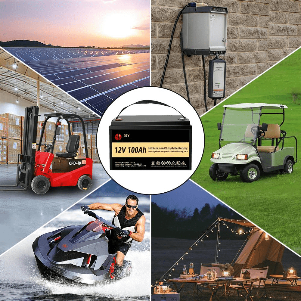 Accu – LiFePO4 Accu – Lithium Accu – Camper Accu – Boot Accu – 12V 100Ah – Langdurige Energie Met LCD Display