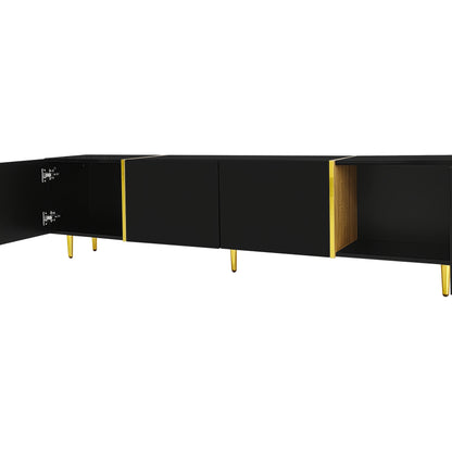 Salontafel – Koffietafel – Woonkamertafel – Tafeltje – Lounge Tafel – Hoogglans Zwart – Hydraulisch Hefmechanisme – Ruime Opbergruimte