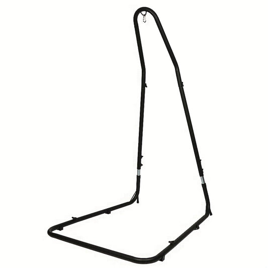 Hangmatstandaard – Hangmat Frame – Tuinstandaard – Relaxstoel Steun – Verstelbare Hoogte 200-250 cm – Stalen L-Vormig Frame – Draagvermogen 160 kg – Geschikt Binnen en Buiten