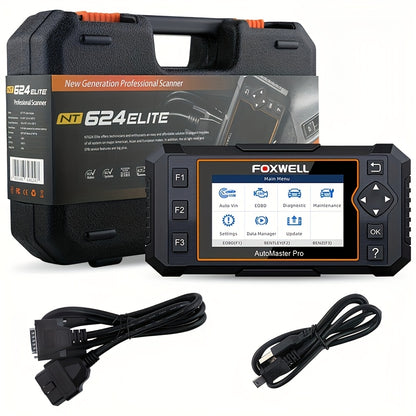 OBD2 Scanner – Auto Diagnosetool – Code Reader – Foutcode Uitlezer – Diagnose Scanner – 8 Resetfuncties – Levenslang Gratis Updates