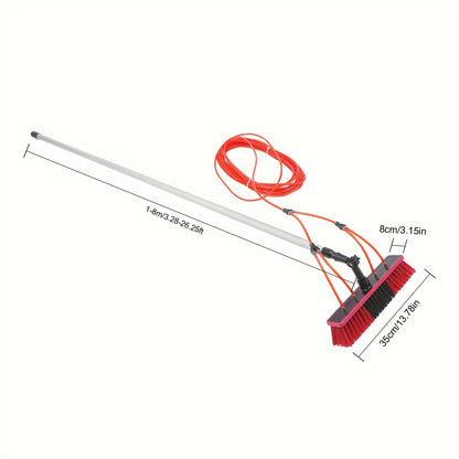 Telescoopsteel – Telescopische Steel – Uitschuifbare Stok – Ramenwasser – Zonnepanelenreiniger – Aluminium – Waterdoorvoer – 7,92 Meter