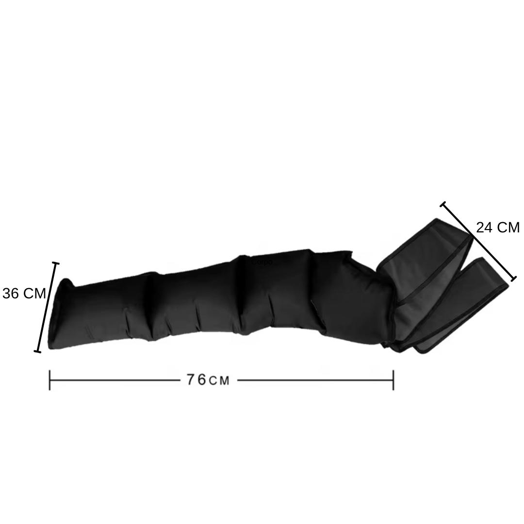 Beenmassage Apparaat – Beenmassager – Kuitmassage – Luchtcompressie Apparaat – Lymfedrainage – Verstelbare Druk 60-240 mmHg – 360 Graden Compressiemassage