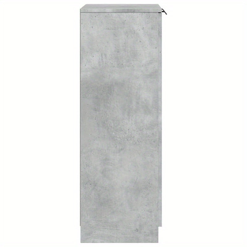Schoenenkast – Schoenenrek – Schoenenopberger – Halkast – Schoenenbank – Beton Grijs – Compact 59x35x100 cm – Duurzaam Plaatmateriaal