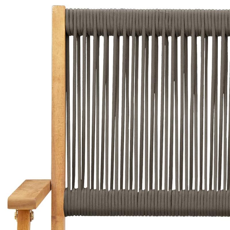 Inklapbare Tuinstoel – Buitenstoel – Campingstoel – Vissersstoel – Picknickstoel – Massief Acaciahout – Lichtgewicht Polypropyleen Frame