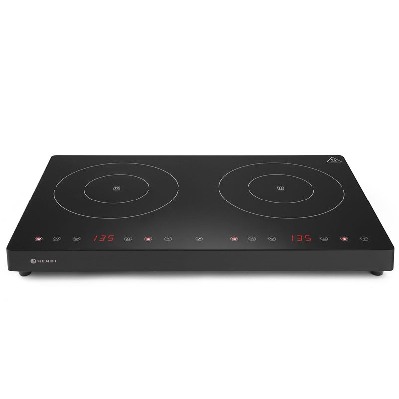 Inductiekookplaat – Inductiekookplaatje – Elektrische Kookplaat – Kookplaat Inductie – 2 Kookzones – Touchbediening – 3500 Watt Vermogen – Temperatuurbereik 35-240°C