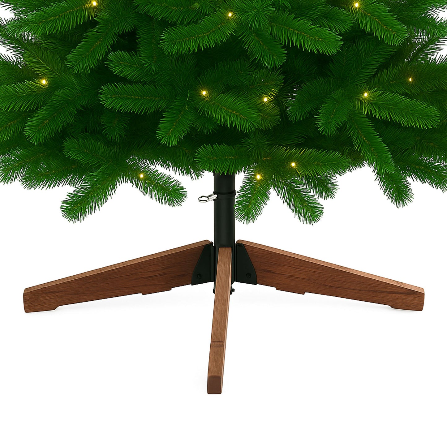 LED Kerstboom – Kunstkerstboom – Kerstversiering – Feestboom – Kerstdecoratie – 180 cm Hoog – 800 Takken – Warmwitte LED Verlichting – Brandvertragend PVC