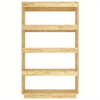 Bookshelf/Room Divider 80X35X135 Cm Made of Solid Pine Wood