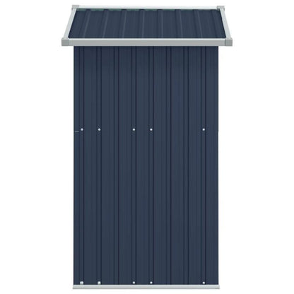 Opslagkast – Buitenberging – Tuinkast – Opslagkast Garage – Tuinberging Antraciet – Gegalvaniseerd Staal – Groot 126x97,5x177 cm – Robuust & Weerbestendig
