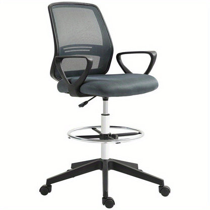 Bureaustoel – Ergonomische Stoel – Office Chair – Gamingstoel – Computerstoel – Verstelbare Hoogte – Comfortabele Lendensteun
