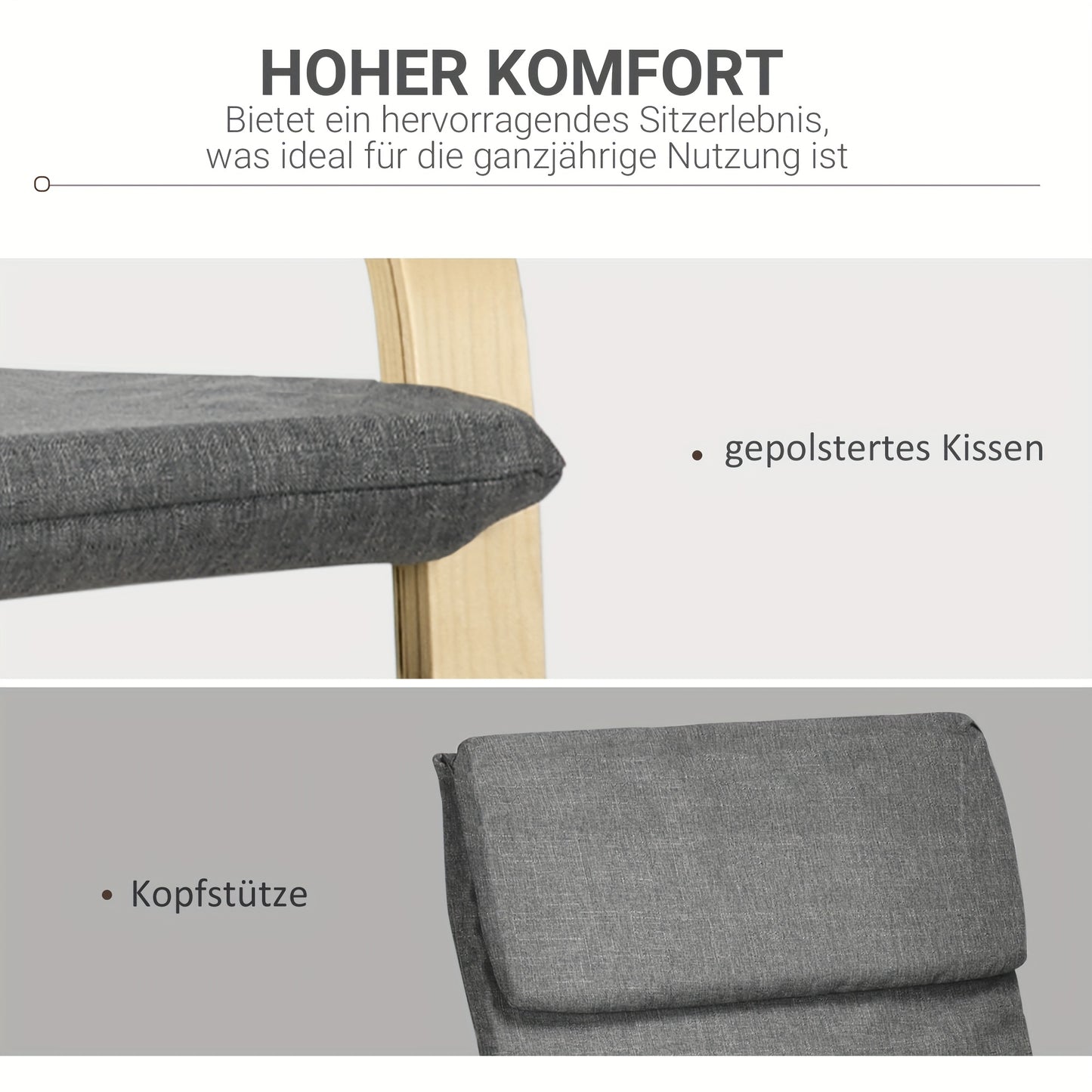 Draaifauteuil – Relaxfauteuil – Lounge Stoel – Leunstoel – Eetkamerstoel – Donkergrijs Linnenlook – Comfortabel Met Kussen – Stevig Met Metalen Frame