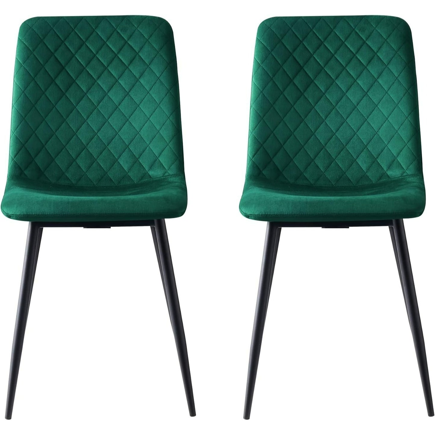 Eetkamerstoel – Designstoel – Velours Stoel – Stoel Met Metalen Poten – Donkergrijs – Ergonomisch Comfort – Duurzame Metaalstructuur