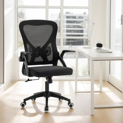 Bureaustoel – Kantoorstoel – Computestoel – Werkstoel – Ergonomische Stoel – Beige Goud – PU Lederen Bekleding – Max Draagkracht 180 kg