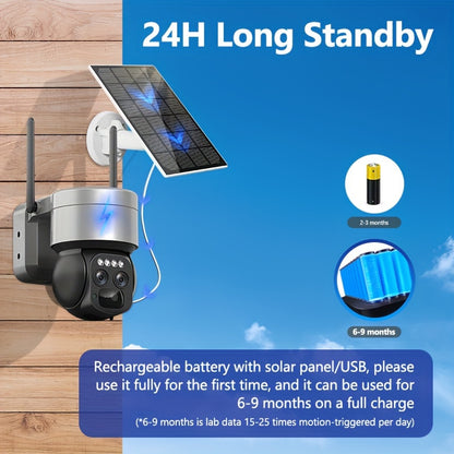 Draadloze Beveiligingscamera Set – Wifi Beveiligingscamera – Buiten Camera – 3MP HD Camera – Kleurennachtzicht – Bewegingsdetectie – Oplaadbare Batterij