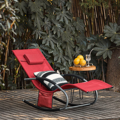 Buitenligstoel Set – Ligstoel – Tuinstoel – Loungestoel – Zonnebed – Metalen Frame – Ademend Materiaal
