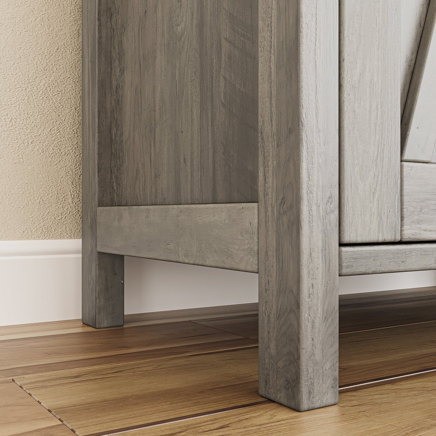 Dressoir – Buffetkast – Opbergkast – Kast – Wandkast – Landelijke Stijl – 76x40x80 cm – Verstelbare Planken