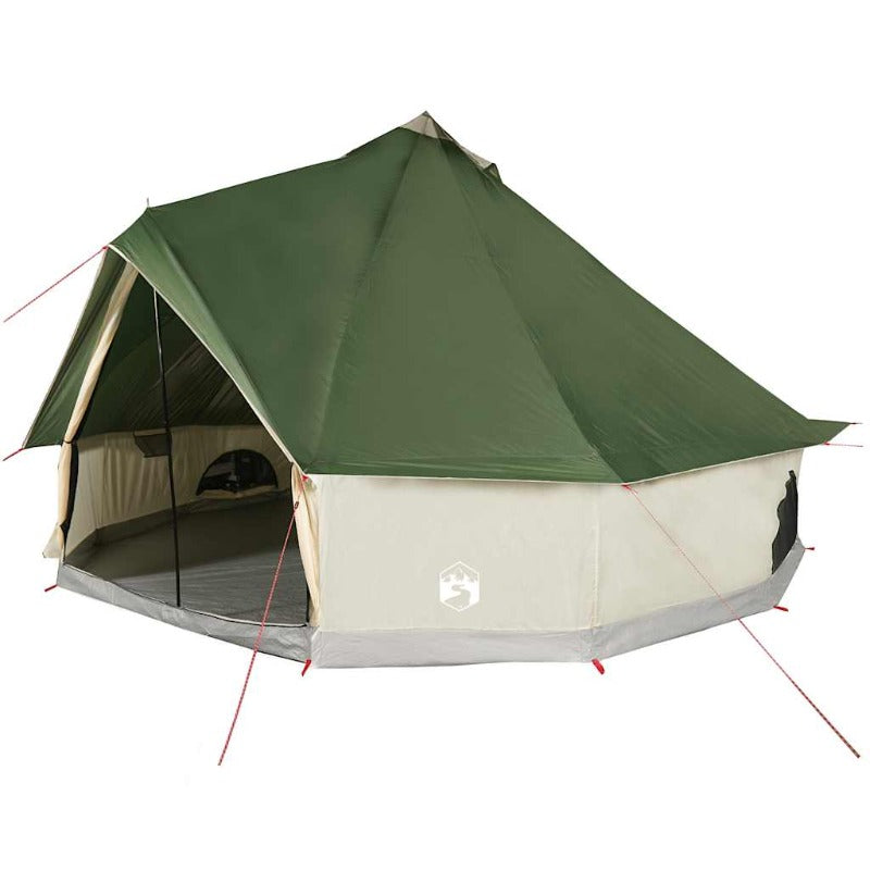 Familietent – Kampeertent – Tipitent – Tunneltent – Festivaltent – Waterdicht Polyester – Snel Opgezet Voor 6 Personen