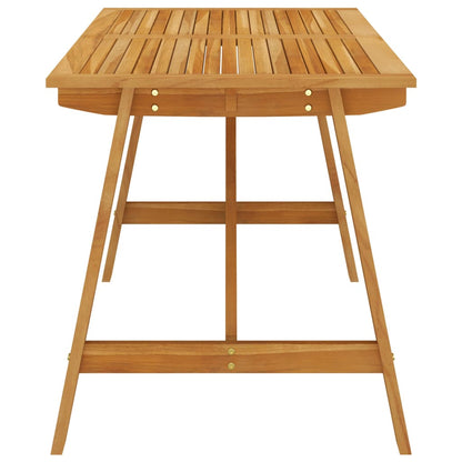 Tuinset – Loungeset – Zitgroep – Buitenmeubelen – Tuinmeubilair – Acaciahouten Tafel – Weerbestendige PE-Rattan Stoelen