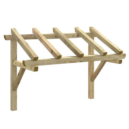 Kweekkast – Kweekbak – Broeikas – Kweektent – Kweekhuis – Massief Grenenhout – 150x100x100 cm – Weerbestendig Groen
