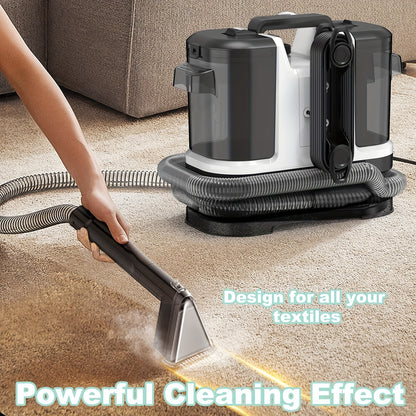 Tapijtreiniger – Stofzuiger – Meubelreiniger – Sofa Cleaner – Vloerzuiger – 500W Motor – 12kPa Krachtige Zuigkracht – Dierenharen Verwijderaar – Met Europese Stekker