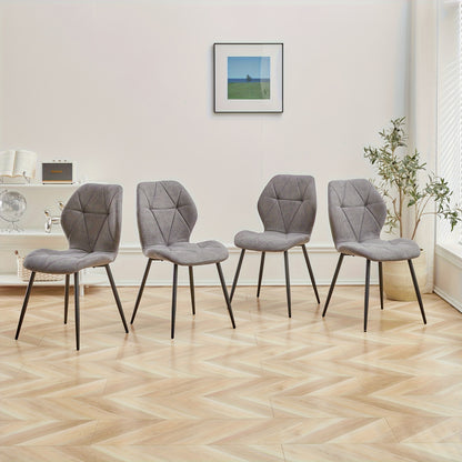 Eetkamerstoelen – Stoelen – Kuipstoelen – Eettafelstoelen – Armstoelen – Ergonomische Rugleuning – Verstelbare Voeten