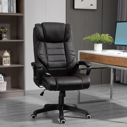Ergonomische Bureaustoel – Kantoorstoel – Bureaustoel Met Massage – Werkstoel – Comfortabele Stoel – Verstelbare Hoogte – Verstelbare Rugleuning – Stevig Metalen Frame – Gewatteerde Zitting