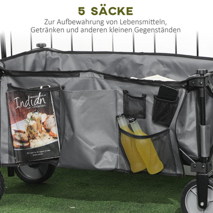 Kast – Opbergkast – Houten Kast – Tuinkast – Buitenkast – Dubbele Deuren – Weerbestendig Hout – 2 Schappen – Grijs – 74 x 43 x 88 cm