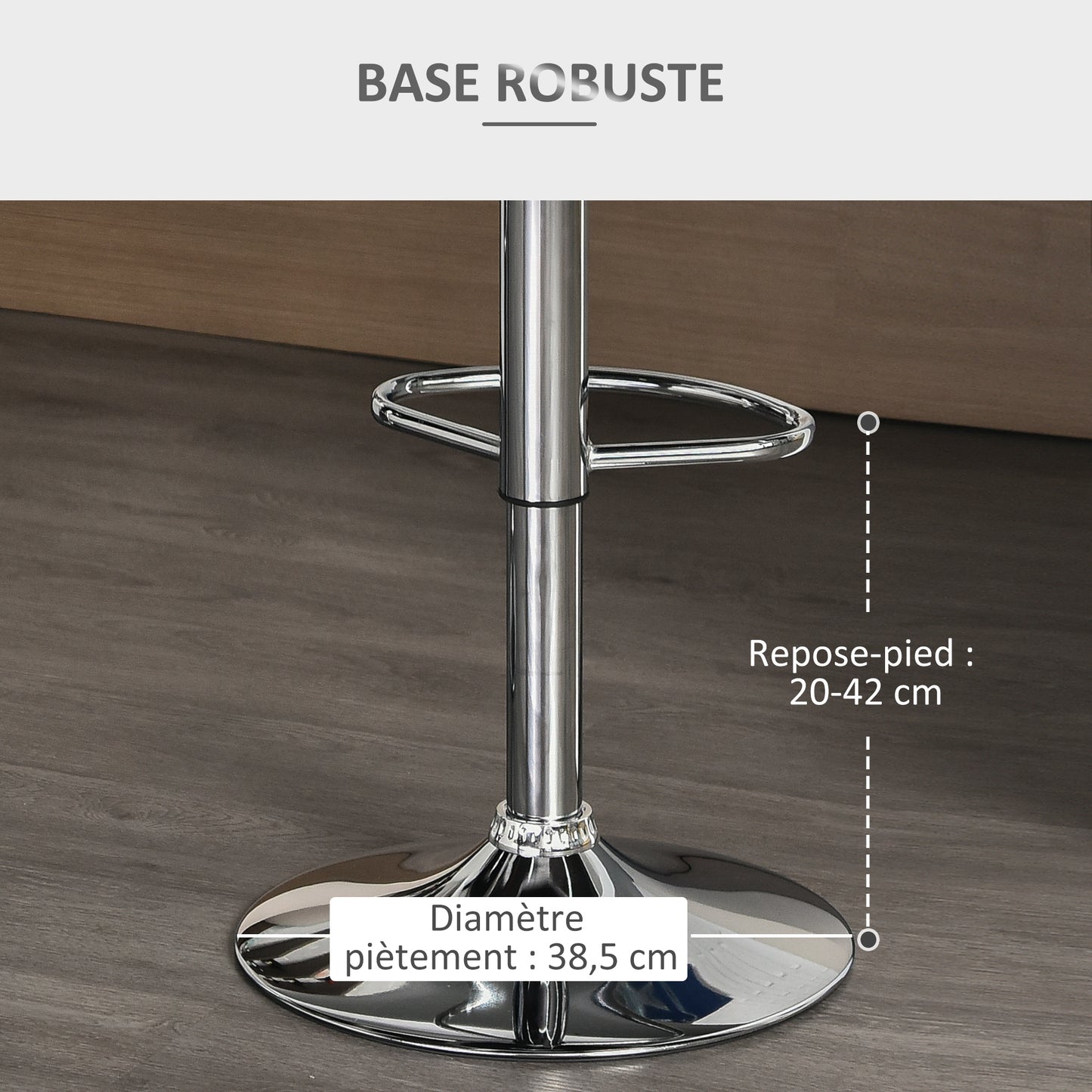 Barstoel – Barkruk – Keukenstoel – Verstelbare Kruk – Draaiende Barkruk – Set van 2 – Verstelbare Zithoogte 59-81 cm – 360° Draaibaar – Linnen Bekleding Grijs