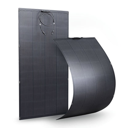 Flexibel Zonnepaneel – Buigbaar Paneel – Lichtgewicht Solar – Draagbaar Zonnepaneeltje – 100W Vermogen – 3mm Dun