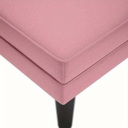 Chaise Longue – Chaise Lounge – Fauteuil – Recliner – Loungebank – Luxe Fluwelen Bekleding – Stevig Houten & Metalen Frame