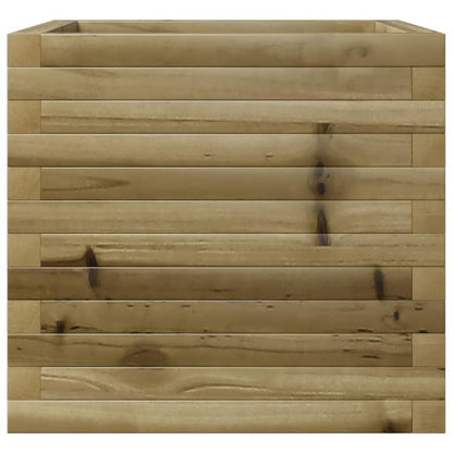 Plantenbak – Bloembak – Bloemstandaard – Bloempot – Plantbak – Verhoogd Design – Geïmpregneerd Grenenhout 50x50x45,5 cm