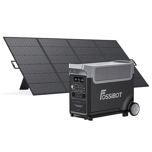 Zonnegenerator – Draagbare Powerstation – Energiecentrale – Noodstroomvoorziening – Zonne-energie Systeem – 3840Wh LiFePO4 Batterij – 3600W Continu Vermogen
