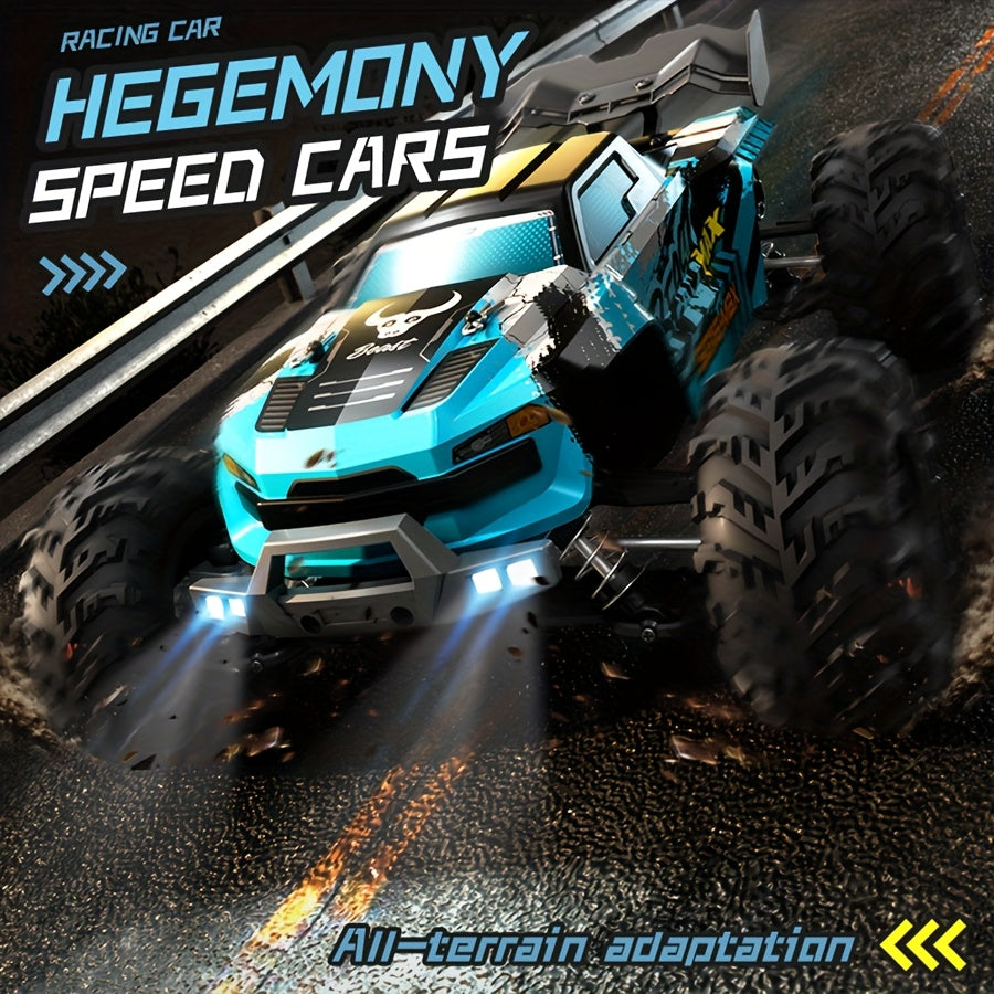 RC Auto – Bestuurbare Auto – RC Truck – Afstandsbestuurbare Auto – 1:16 Schaal – Brushless Motor 4000KV – Dual Batterijen – 75 km/h – 4WD