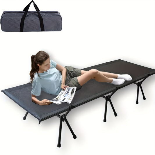 Indoor Lounge Chair, Lounge Chair, Foldable Lounge Chair With Storage Bag, 600D Oxford Fabric, Guest Bed, Folding Bed For Domestic Use, Max. Load 150 Kg, 192 X 67 X 40 Cm