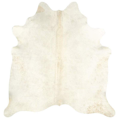 Koeienhuid Mat – Vloerkleed – Schapenvacht Tapijt – Beige – 180x220 cm – Duurzaam Polypropyleen – Zacht & Verend